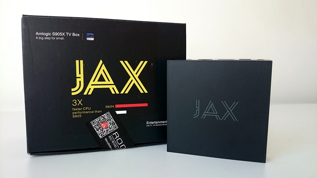 JAX tv box unboxing