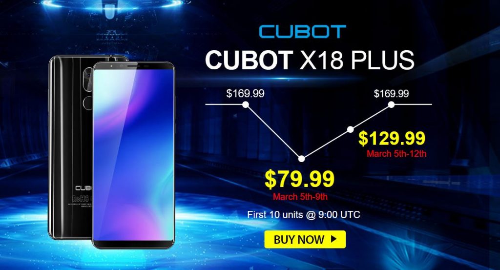 Cubot X18 Plus