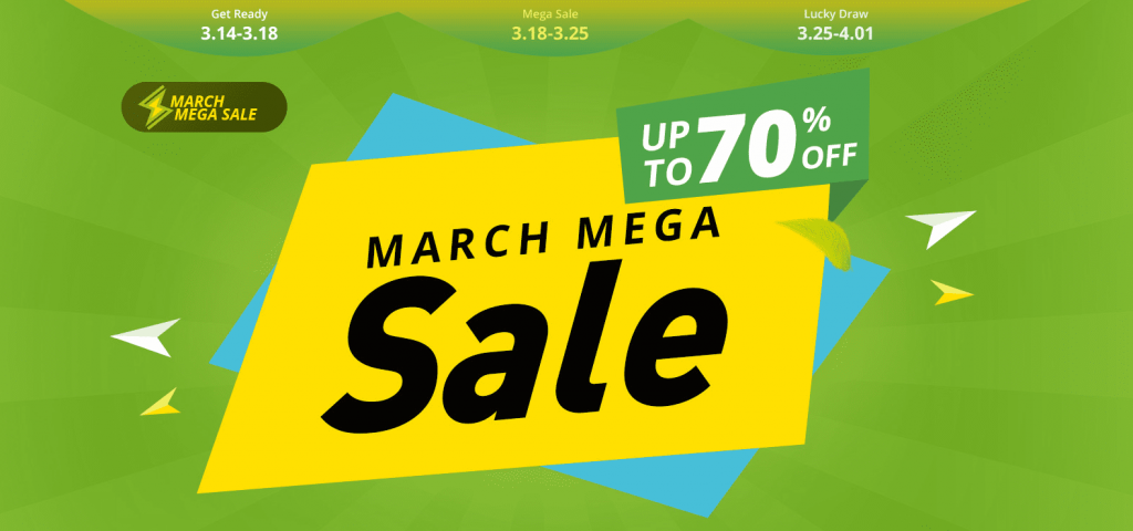 March Mega Sale