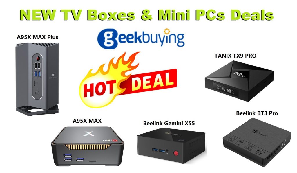 New Deals for TV Boxes and mini PCs