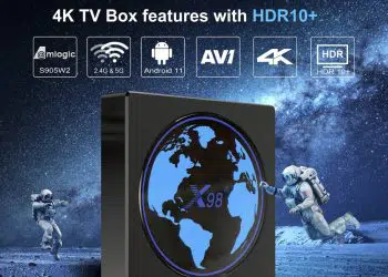 X98mini S905W2 Android 11 TV Box with 4K AV1