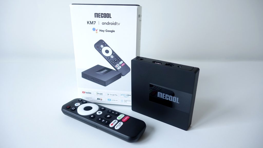 Review MECOOL KM7 Android TV Certified streaming box with S90Y4 SoC (AV1)