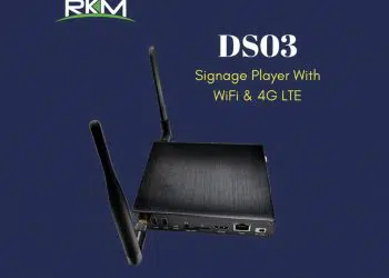 New RKM DS03 Firmware for RK3399 Android Digital Signage Player