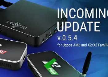 OTA update v.0.5.4 for UGOOS AM6 and X2/X3 Families