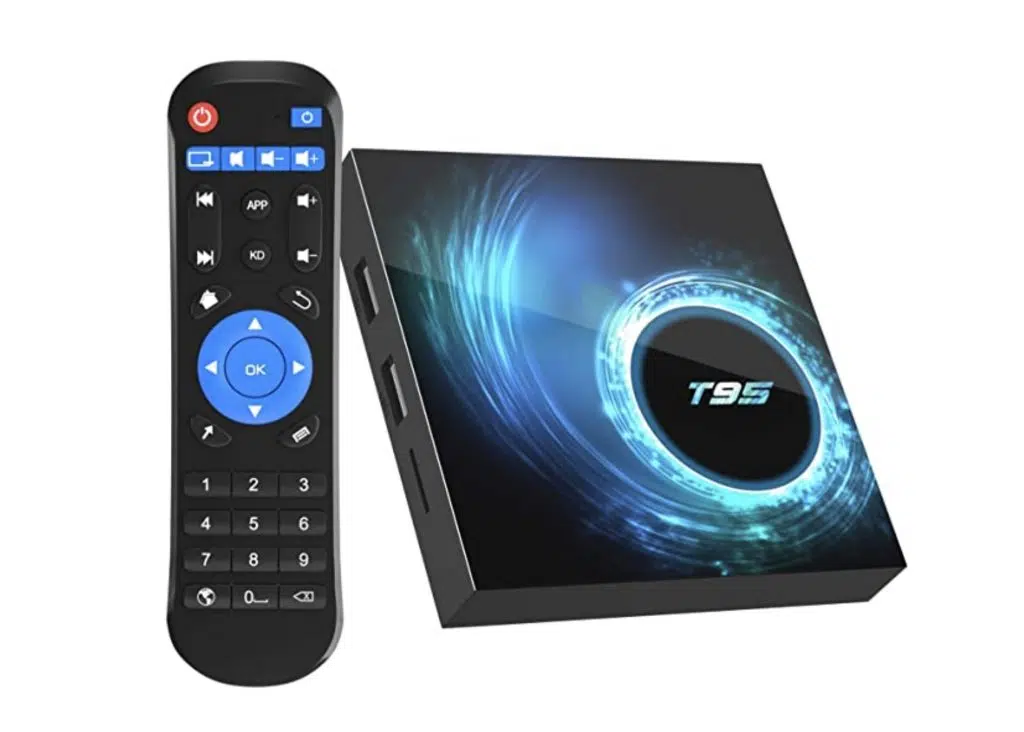 T95 Android TV Box with malware