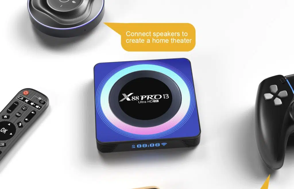 X88Pro 13 Android 13 TV Box powers RK3528 SoC