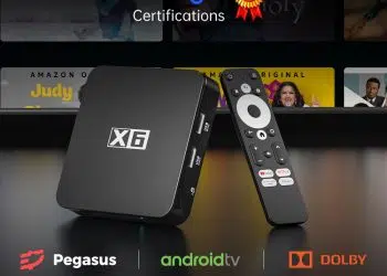KinHank X6 Super Console is a Netflix Certified Android TV Box with Pegasus Fronted