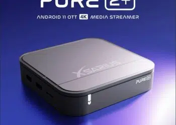 Xsarius Pure 2+ / Pure 2 Plus 4K Media streamer with AV1 decoding