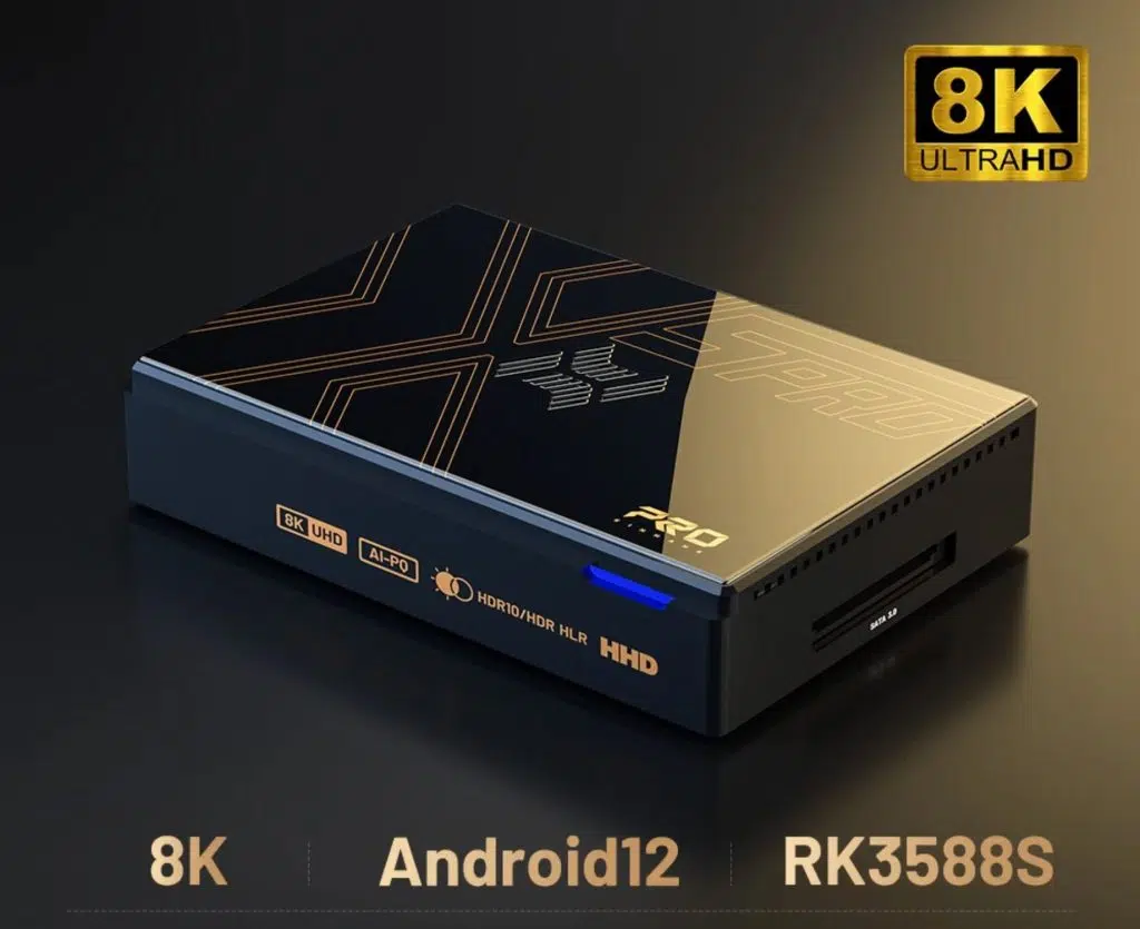 Kinhank Super Console X5 Pro RK3588S Android 12 TV Box with up to 16000+ Retro Games