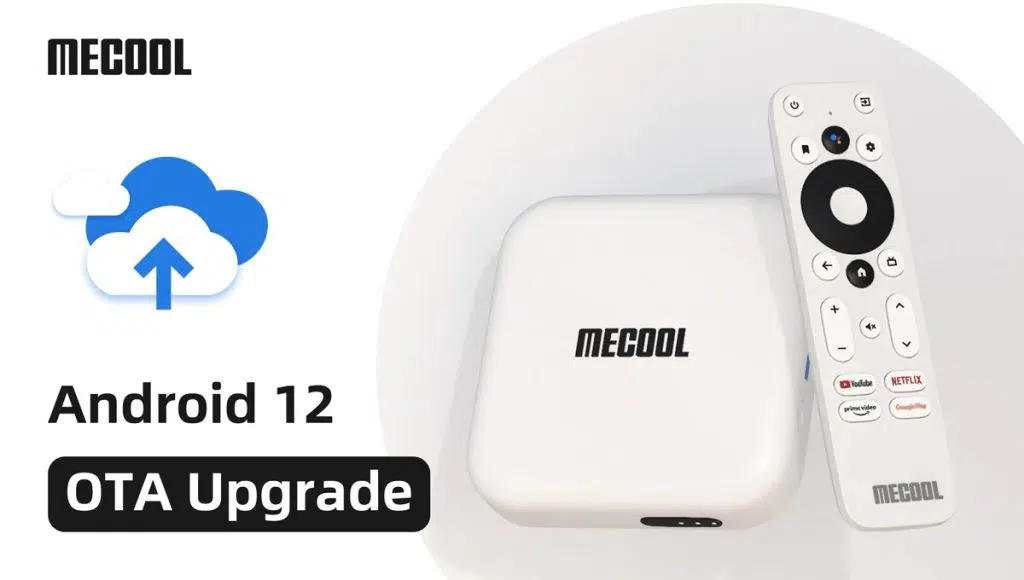2024 MECOOL KM2 Android 12 TV update firmware via OTA