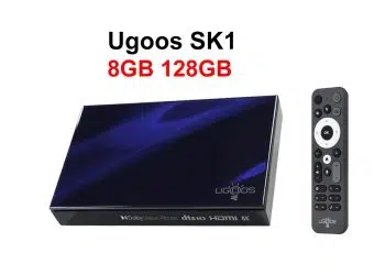 UGOOS SK1 8K Android TV Box with S928X-K SoC, 8GB RAM, and Dolby Vision