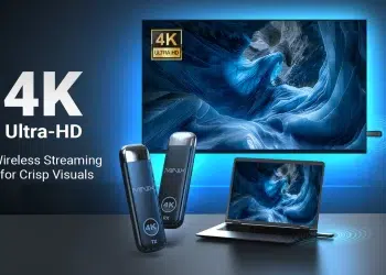 MINIX H4K HDMI to HDMI 4K Wireless Display Adapter (transmitter and receiver)
